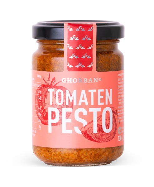 GHORBAN Tomaten Pesto