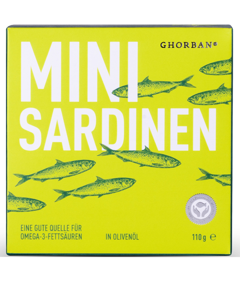 Ghorban, Mini Sardinen in Olivenöl
