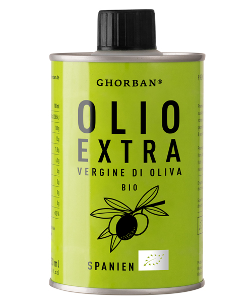 Ghorban, Olio Extra Vergine di Oliva - Spanien BIO, 250 ml