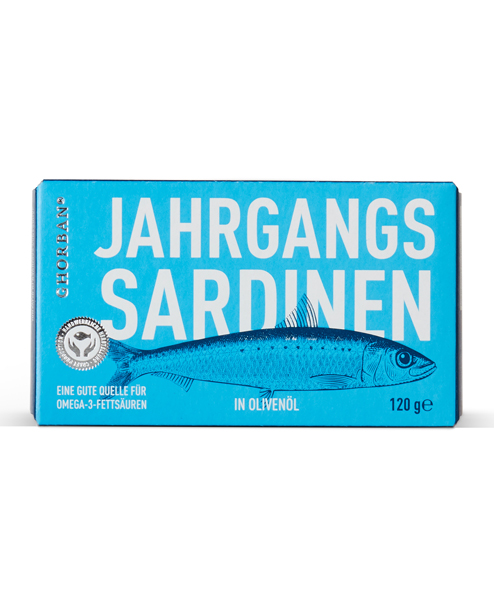 Ghorban Jahrgangssardinen Natur