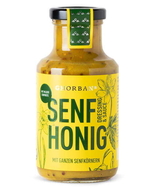Ghorban, Senf Honig Dressing, 250 g
