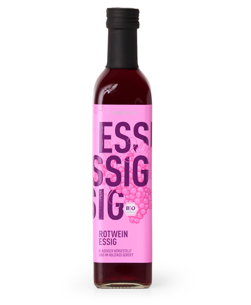 Ghorban Rotwein Essig, 500 ml BIO