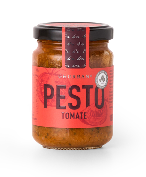 Ghorban Tomatenpesto vegan, 130 g