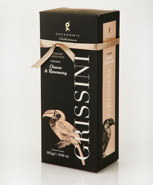 Greenomic, GRISSINI HANDMADE CHEESE & ROSEMARY