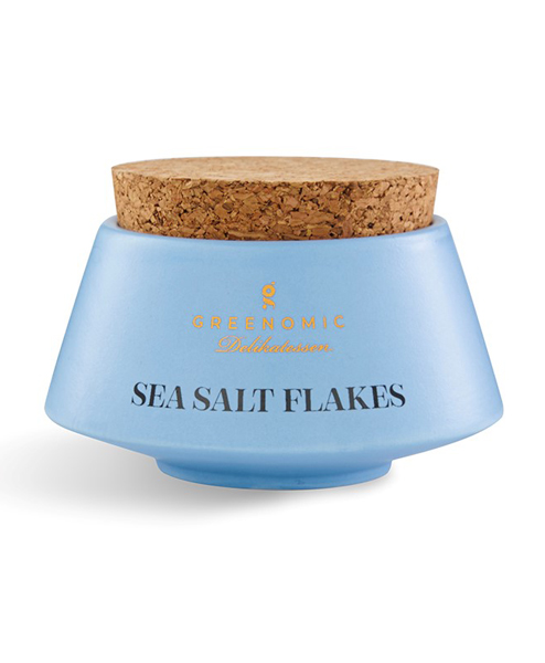 Greenomic, Japanese Style Pot Sea Salt Flakes, 45 g