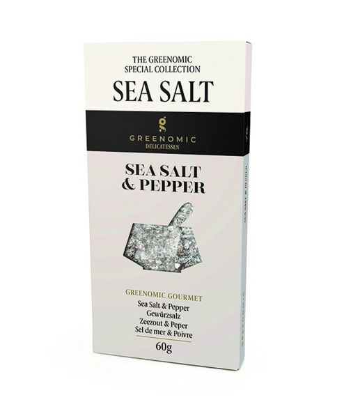 Greenomic, JAPANESE STYLE POT SEA SALT & PEPPER | REFILL