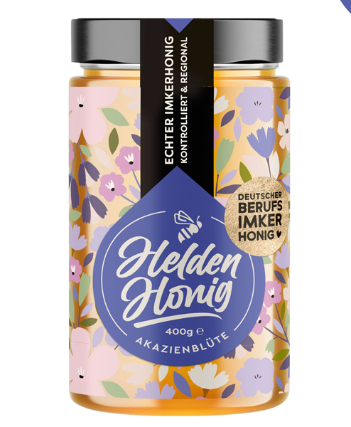 Hanking Heldenhonig, Akazie 400g