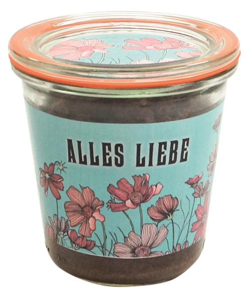 Hof Loebke, Kirsch-Kuchen Alles Liebe 290ml Sturz-Weckglas 290 ml