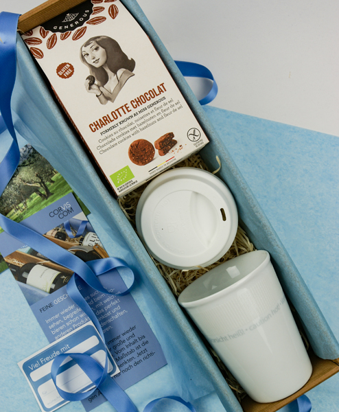 Coffee to go mit Porzellanbecher