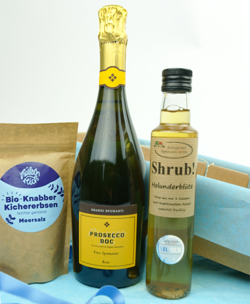 corviscom geschenkbox prosecco royal