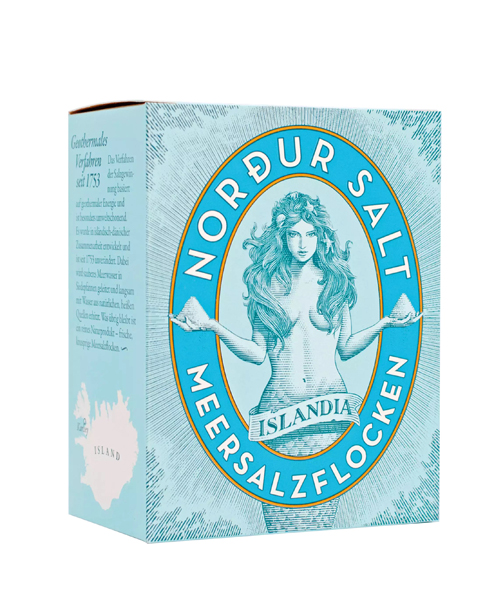 Nordur Meersalzflocken Natur, 125 g