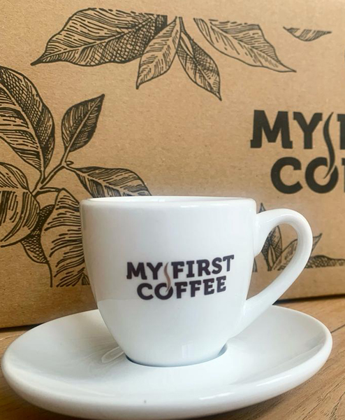 Könitz Espressobar Tasse mit Untertasse