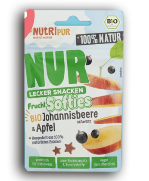 NutriPur, Frucht Softies Johannisbeere BIO 35g