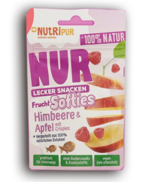 NutriPur, Frucht Softies Himbeere, 35 g