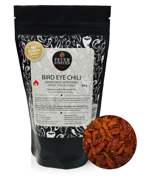 Feuerstreuer, Bird Eye Chili, 50 g