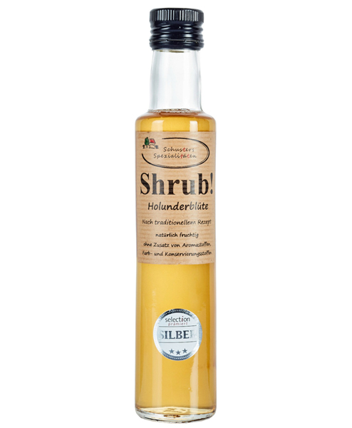 Schusters Shrub, Holunderblüte 0,25 l
