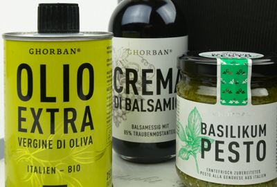 corviscom, Geschenkpaket Ghorban Solo Italia