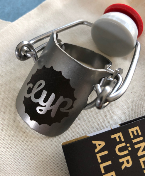 clyp® nachhaltiger Bügelverschluss