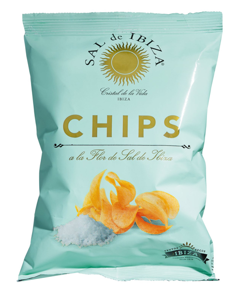 Sal de Ibiza, Chips mit Meersalz, 45 g