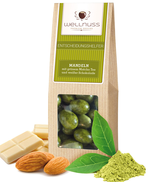Wellnuss „Entscheidungshelfer”, Mandeln