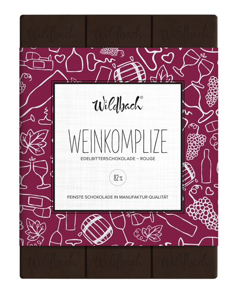 Wildbach Weinkomplizen 70g Edelbitter