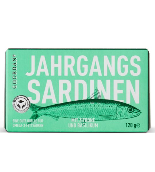 Ghorban Jahrgangssardinen Mediterran