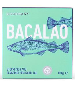 Ghorban, Bacalao - aus fangfrischem Kabeljau