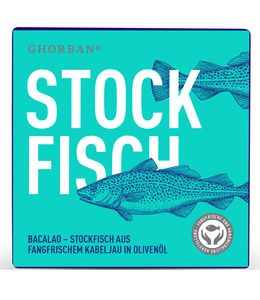 Ghorban, Bacalao - aus fangfrischem Kabeljau