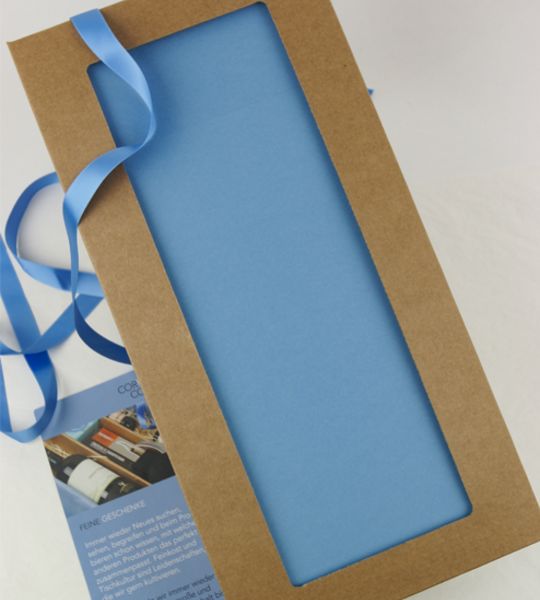 Corviscom 2er Schatulle mit Sichtfenster