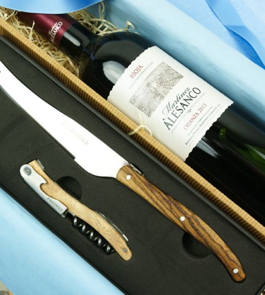 Geschenkidee für Käse- und Weingenießer