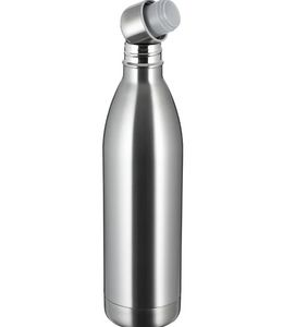  RETUMBLER NIZZA XL, Thermotrinkflasche silber offen