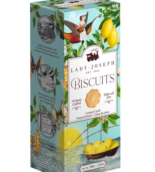 LADY JOSEPH, Lemon Curd Bisciuts, 100 g