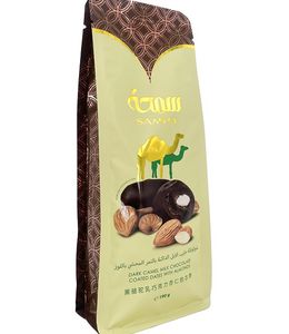 Al Nassma, Datteln mit Mandeln in  Kamelmilchschokolade