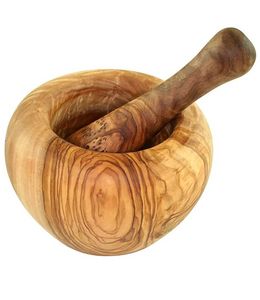 OE, Olivenholz Moerser, 12 cm