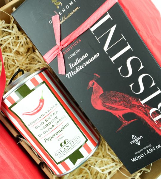 corviscom Geschenkpaket Mediterranes Fest Detail
