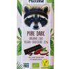raccoon, Pure Dark Tafelschokolade 40 g, BIO, VEGAN