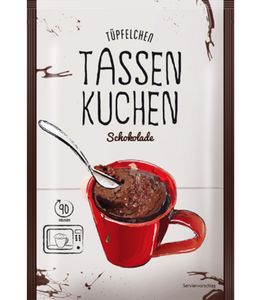 Tuepfelchen Tassenkuchen Standard Schokolade
