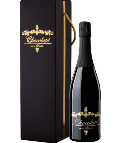 Chocolate in a bottle, 0,75l mit Geschenkverpackung