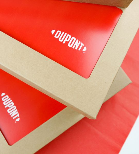 Corviscom Karton mit Dupont Design