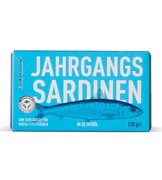 Ghorban Jahrgangssardinen Natur