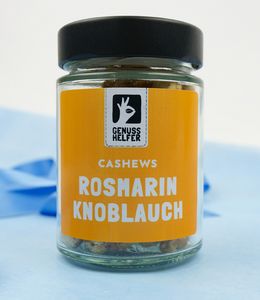 Bremer Gewürzhandel, Cashew Rosmarin+Knoblauch, 100 g Glas