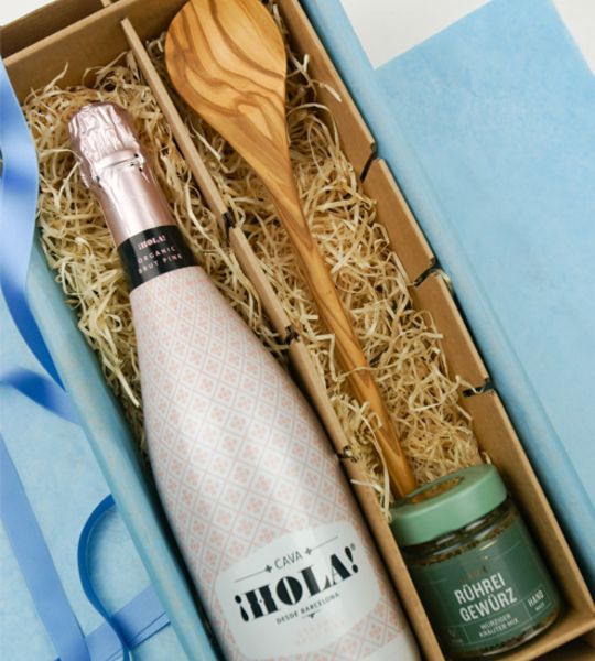 coviscom Geschenk Sektfruehstueck