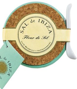 Sal de Ibiza, Fleur de Sel Steintopf, 150g