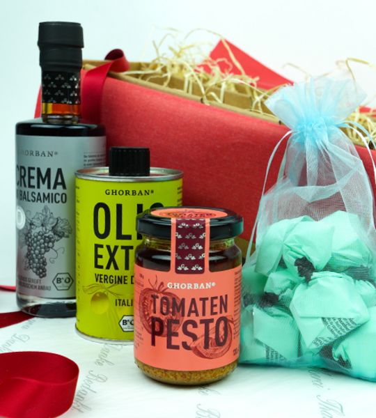 corviscom Geschenkpaket Cena di natale mit Balsamico