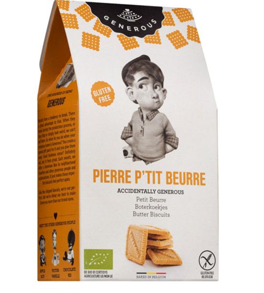 Generous, Pierre P'iti, Butterkekse, Bio