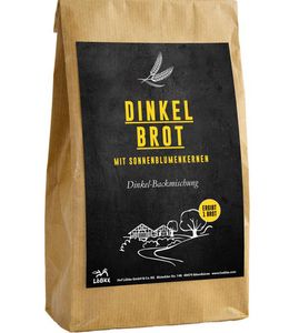 Hof Löbke, Brotbackmischung in der Papiertuete