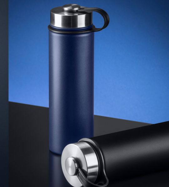 Nordic Thermal Mug, 600 ml blau und schwarz