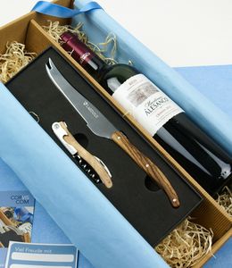 Käse + Wein Geschenkbox