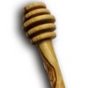 OE, Honiglöffel mit Rillen aus Olivenholz, 14 cm
