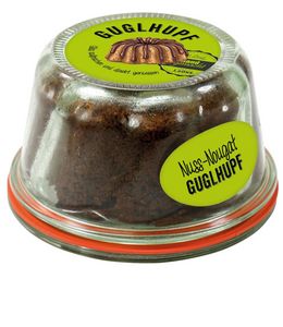 Hof Löbke, Nuss-Nougat Kuchen 280ml Gugelhupf-Weckglas